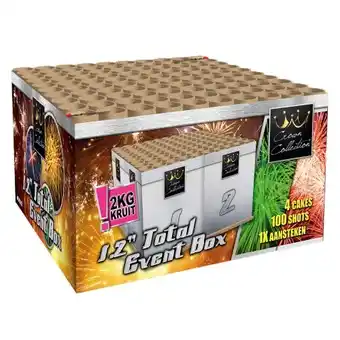 Huisman Vuurwerk Total event box 1.2 aanbieding