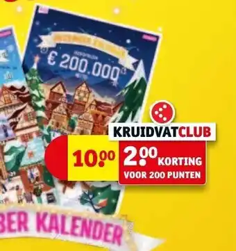 Kruidvat Het kado voor de feestdagen 200 punten aanbieding