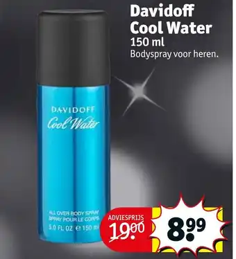 Kruidvat Davidoff Cool Water 150 ml aanbieding