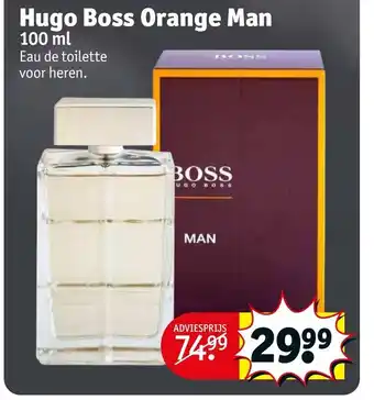 Kruidvat Hugo Boss Orange Man 100 ml aanbieding