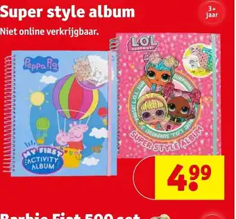 Kruidvat Super style album aanbieding