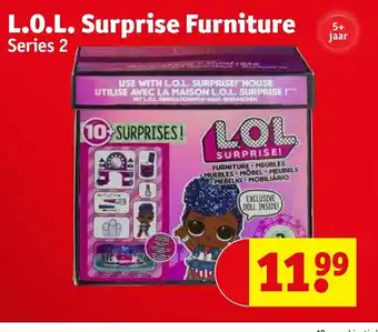 Kruidvat L.O.L. Surprise Furniture Series 2 aanbieding