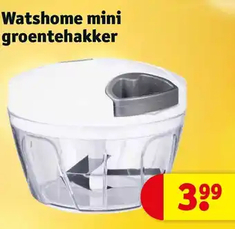 Kruidvat Watshome mini groentehakker aanbieding