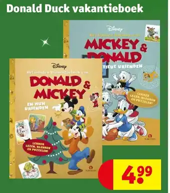 Kruidvat Donald Duck vakantieboek aanbieding