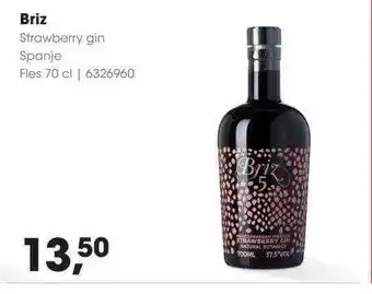 HANOS Briz straberry gin spanje aanbieding