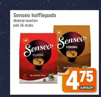 Dagwinkel Senseo koffiepads aanbieding