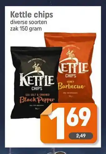 Dagwinkel Kettle chips aanbieding