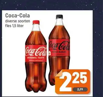 Dagwinkel Coca-cola aanbieding