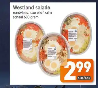 Dagwinkel Westland salade aanbieding