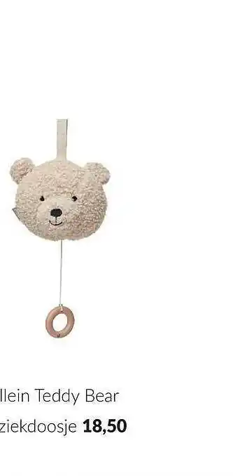 Babypark Llein teddy bear ziekdoosje aanbieding