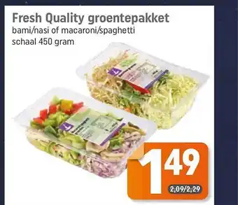 Dagwinkel Fresh quality groentepakket aanbieding