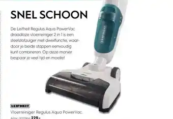 Blokker Vloerreiniger regulus aqua powervac. aanbieding