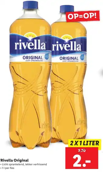 Lidl Rivella original 2 x 1 liter aanbieding