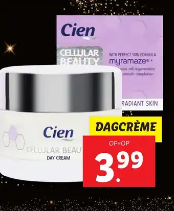 Lidl Cien cellular beauty gezichtsverzorging aanbieding