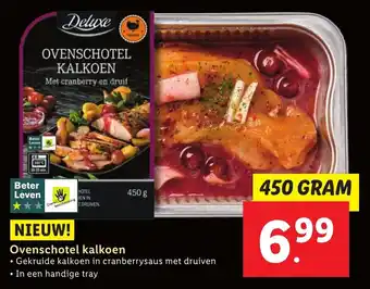 Lidl Ovenschotel kalkoen 450g aanbieding