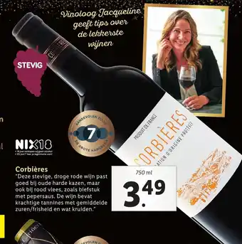 Lidl Corbieres 750ml aanbieding