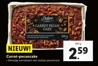 Lidl Carrot-pecancake 360g aanbieding