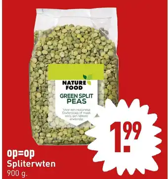 ALDI Spliterwten 900g aanbieding