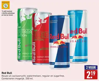 ALDI Red bull aanbieding