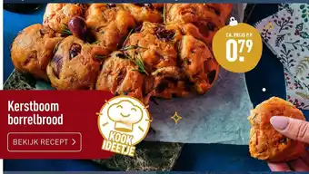 ALDI Kerstboom borrelbrood aanbieding