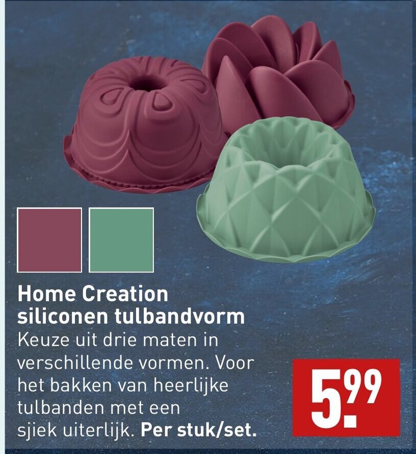 Siliconen Bakvormen Rond 25 Cm