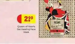 Kruidvat Queen of hearts get heating face mask aanbieding