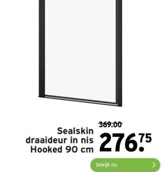 GAMMA Sealskin draaideur in nis hooked aanbieding