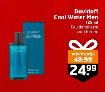 Trekpleister Davidoff Cool Water Men 125 ml aanbieding