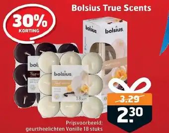 Trekpleister Bolsius True Scents aanbieding