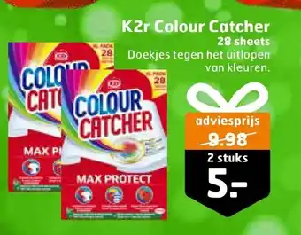 Trekpleister K2r Colour Catcher 28 sheets aanbieding