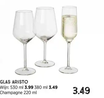 Xenos Glas aristo aanbieding