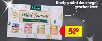 Kruidvat Kneipp mini douchegel geschenkset y aanbieding