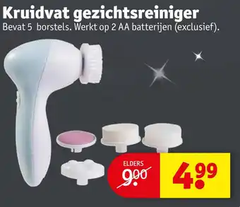 Kruidvat Kruidvat gezichtsreiniger aanbieding