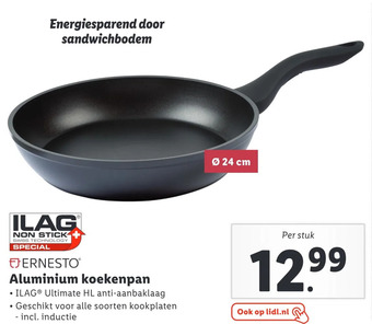 Lidl Rvs koekenpan aanbieding