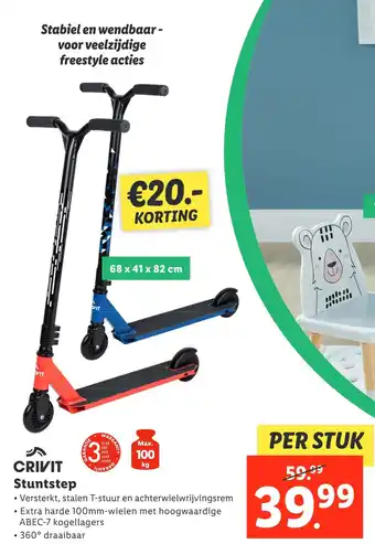 Lidl Stuntstep aanbieding