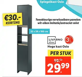 Lidl Livarn home hoge kast oslo aanbieding