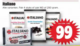 Dirk Italiano 160 of 250 gram aanbieding