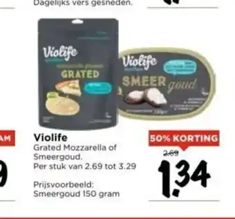 Vomar Voordeelmarkt Violife Smeergoud 150 gram aanbieding