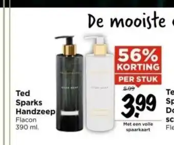 Vomar Voordeelmarkt Ted Sparks Handzeep 390 ml aanbieding