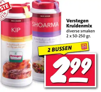 Nettorama Verstegen Kruidenmix 2 x 50-250 gram aanbieding