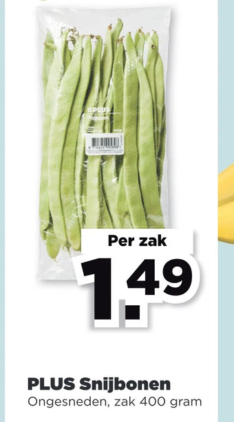 PLUS Plus snijbonen aanbieding