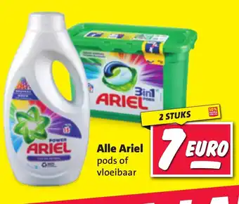 Nettorama Alle Ariel 2 stuks aanbieding