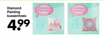 Wibra Diamond painting kussenhoes aanbieding