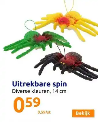 Action Uitrekbare spin aanbieding