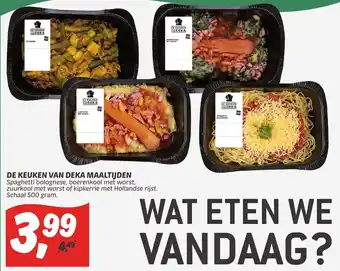 Dekamarkt De keuken van deka maaltijden 500g aanbieding