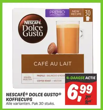 Dekamarkt Nescafe dolce gusto koffiecups aanbieding