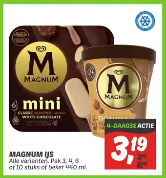 Dekamarkt Magnum ijs 440ml aanbieding