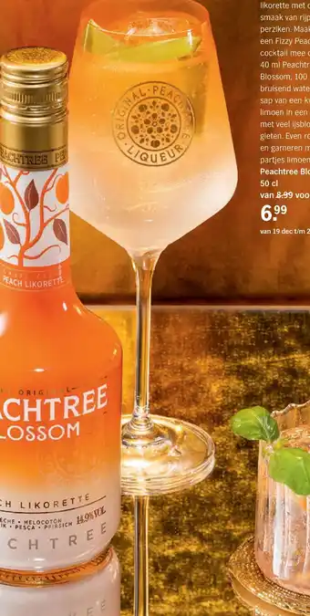 Albert Heijn Peachtree blossom, 50 cl aanbieding