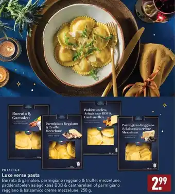 ALDI Luxe verse pasta aanbieding