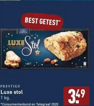 ALDI Prestige luxe stol aanbieding